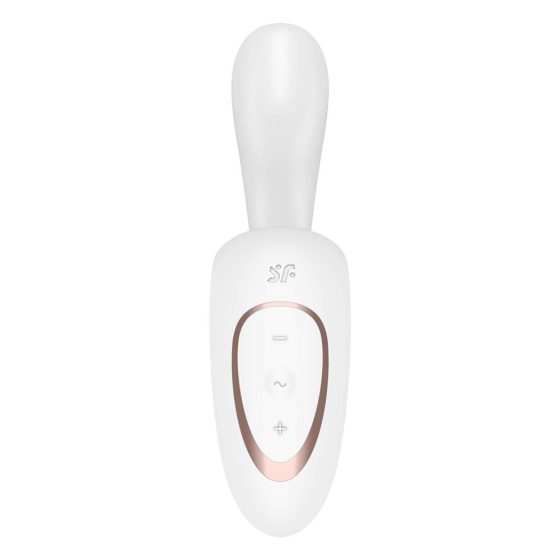 Satisfyer G For Goddess 1 g-pont vibrátor, csiklóizgatóval (fehér)