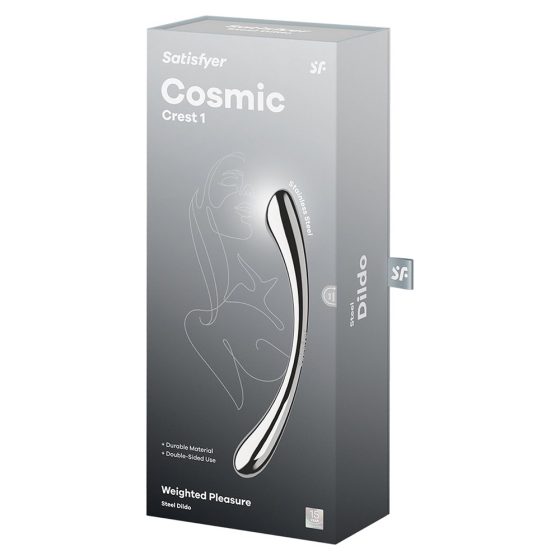 Satisfyer Dazzling Crystal 1 üveg dildó (áttetsző)