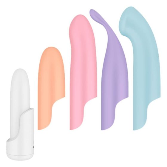 Satisfyer – Playful Four négyrészes vibrátorszett cserélhető feltétekkel
