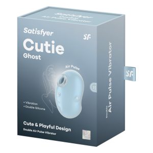 Satisfyer Cutie Ghost léghullámos csiklóizgató, vibrációval (kék) Satisfyer Cutie Ghost léghullámos csiklóizgató, vibrációval (kék)
