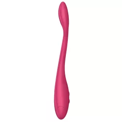   Satisfyer – Elastic Game flexibilis szárú duplavibrátor (rózsaszín - elemes)