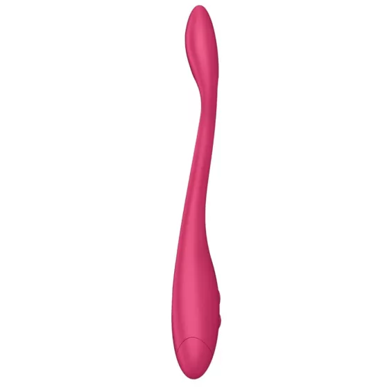 Satisfyer – Elastic Game flexibilis szárú duplavibrátor (rózsaszín - elemes)