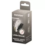   Satisfyer – Little Secret alsóba helyezhető, viselhető vibrátor, távirányítóval (fehér - elemes)