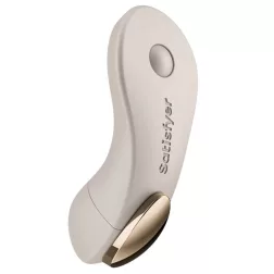   Satisfyer – Little Secret alsóba helyezhető, viselhető vibrátor, távirányítóval (fehér - elemes)