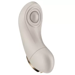   Satisfyer – Little Secret alsóba helyezhető, viselhető vibrátor, távirányítóval (fehér - elemes)