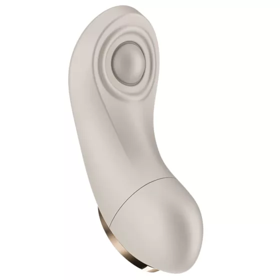 Satisfyer – Little Secret alsóba helyezhető, viselhető vibrátor, távirányítóval (fehér - elemes)