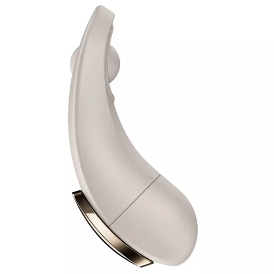 Satisfyer – Little Secret alsóba helyezhető, viselhető vibrátor, távirányítóval (fehér - elemes)