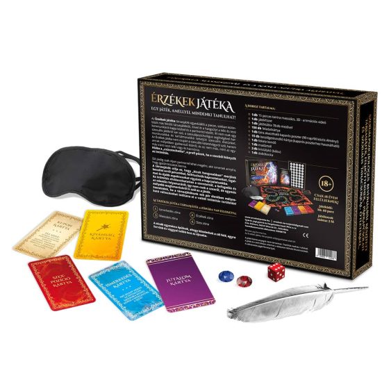 Érzékek Játéka társasjáték felnőtteknek AJÁNDÉKKAL