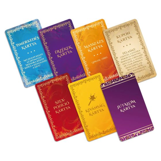 Érzékek Játéka társasjáték felnőtteknek AJÁNDÉKKAL