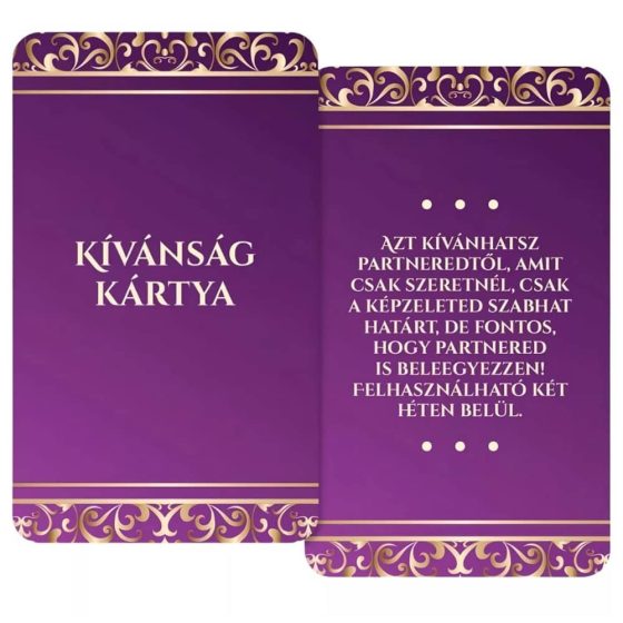 Érzékek Játéka társasjáték felnőtteknek AJÁNDÉKKAL