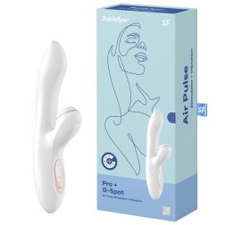   Satisfyer Pro + g-pont vibrátor, léghullámos klitoriszággal