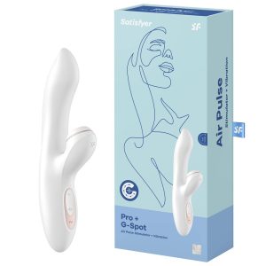 Satisfyer Pro + g-pont vibrátor, léghullámos klitoriszággal