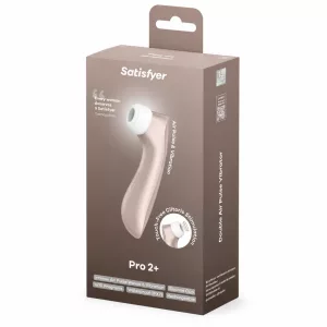 Satisfyer Pro 2 + léghullámos csiklóizgató, vibrációval