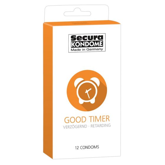 Secura Good Timer késleltető hatású óvszer (12 db)