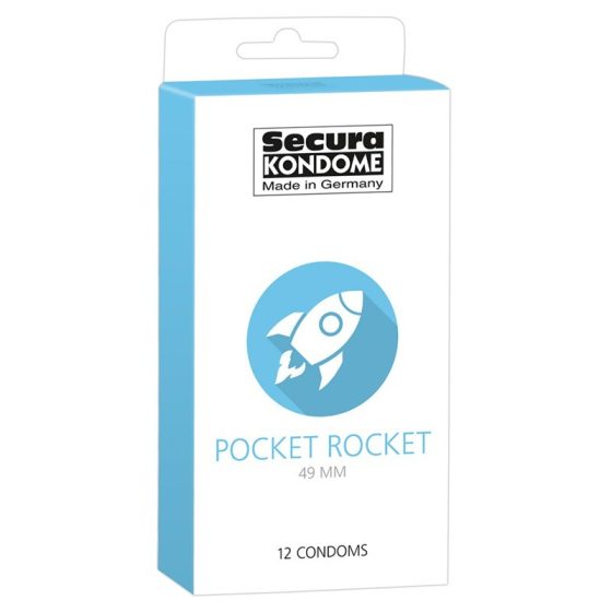 Secura Pocket Rocket óvszer (12 db)