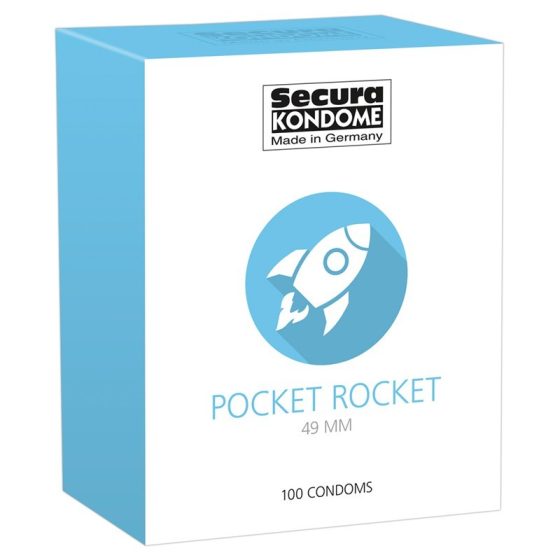 Secura Pocket Rocket óvszer (100 db)