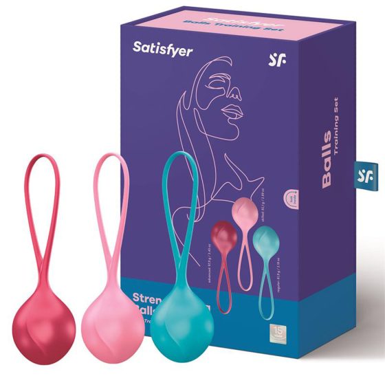 Satisfyer Balls 3 db-os gésagolyó szett (szimpla)