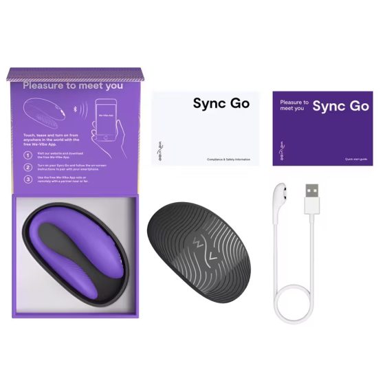 We-Vibe Sync GO párvibrátor (lila) (APP-os)