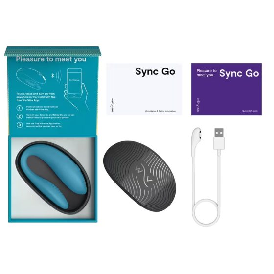 We-Vibe Sync GO párvibrátor (kék) (APP-os)