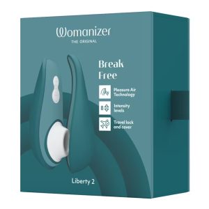 Womanizer Liberty 2. léghullámos csiklóizgató (sötétzöld) Womanizer Liberty 2. léghullámos csiklóizgató (sötétzöld)