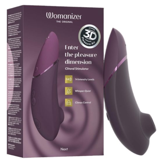 Womanizer Next léghullámos csiklóizgató (lila)