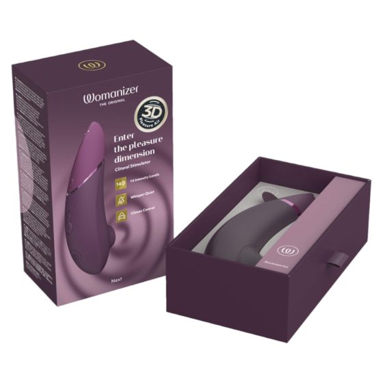 Womanizer Next léghullámos csiklóizgató (lila)