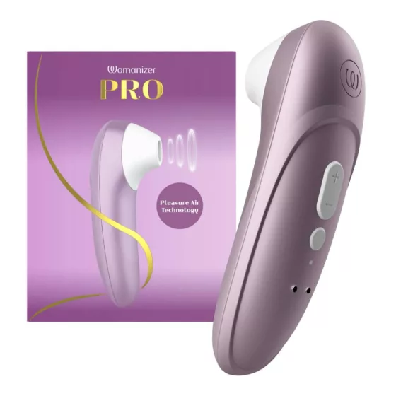 Womanizer Pro léghullámos csiklóizgató (lila)