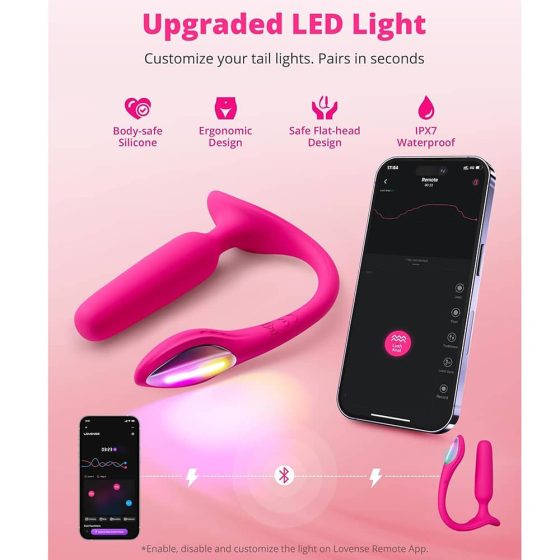 Lovense Hush 2 análvibrátor (5,7 mm, L méret) (APP-os)