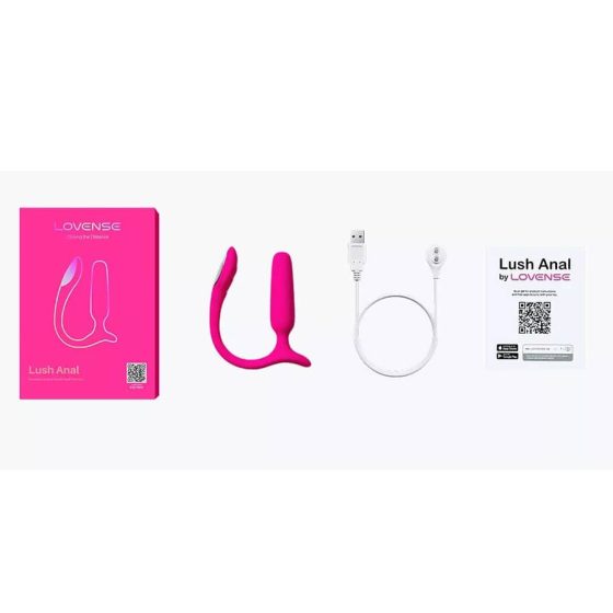 Lovense Hush 2 análvibrátor (5,7 mm, L méret) (APP-os)