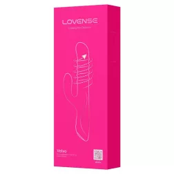   Lovense Velvo - okos klitoriszágas vibrátor, 360°-ban forgó gyöngysorral (APP-os)