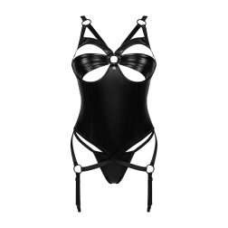   Obsessive Armares fűzős jellegű harisnyatartós felső és alsó