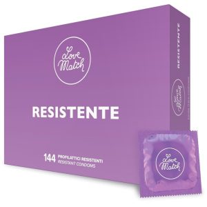 Love Match Resistente megerősített falvastagságú óvszer (144 db)