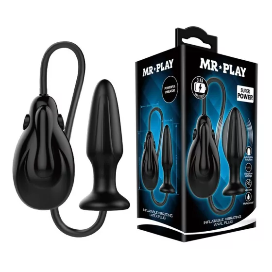 Mr. Play anál tágító, automatikus pumpával, vibrációval