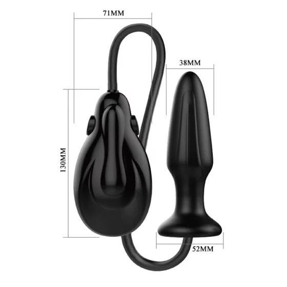 Mr. Play anál tágító, automatikus pumpával, vibrációval