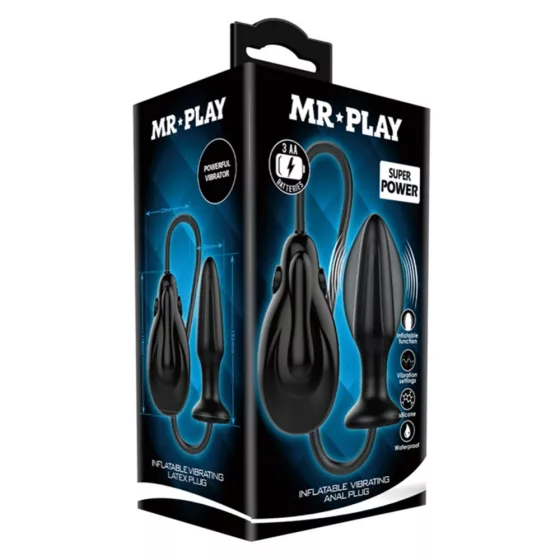 Mr. Play anál tágító, automatikus pumpával, vibrációval