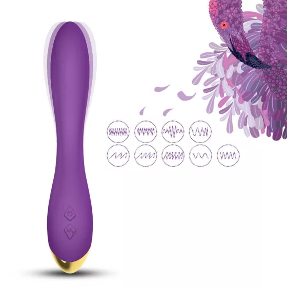 B-Series – Flamingo akkumulátoros vibrátor (lila)