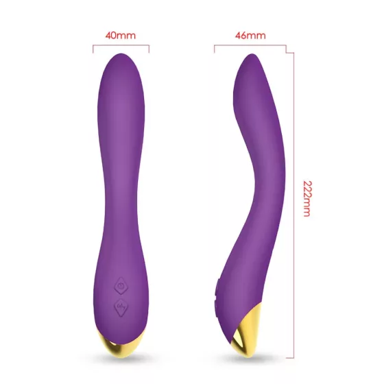 B-Series – Flamingo akkumulátoros vibrátor (lila)