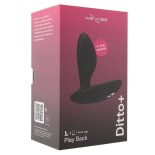   We-Vibe – Ditto+ viselhető okos anál vibrátor távirányítóval (fekete, APP-os)