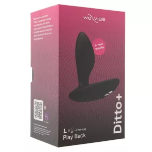 We-Vibe – Ditto+ viselhető okos anál vibrátor távirányítóval (fekete, APP-os)