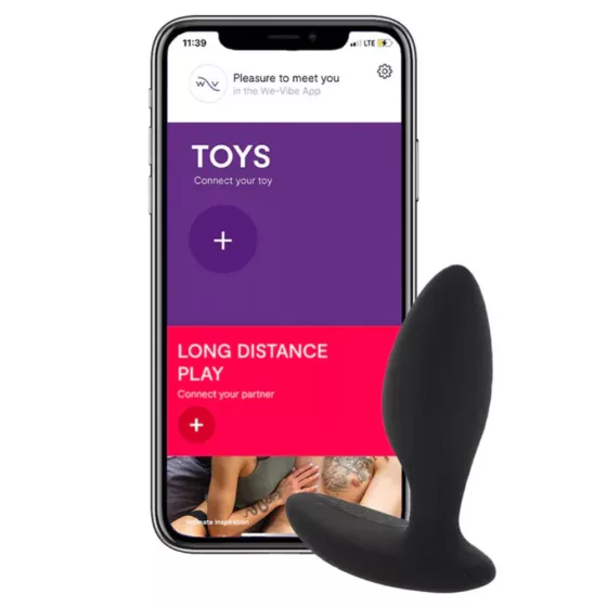 We-Vibe – Ditto+ viselhető okos anál vibrátor távirányítóval (fekete, APP-os)