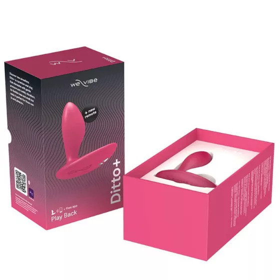 We-Vibe – Ditto+ viselhető okos anál vibrátor távirányítóval (rózsaszín, APP-os)