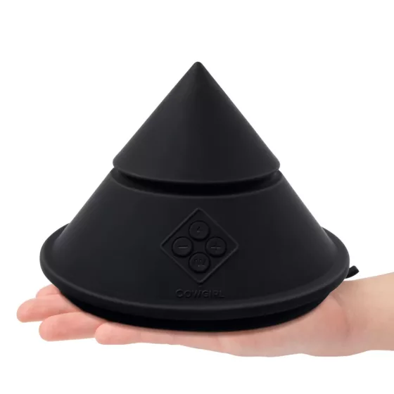 The Cowgirl – Cone okos vibrációs mini szexgép két feltéttel (APP-os)