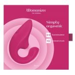   Womanizer Blend vibrátor, léghullámos csiklóizgatóval (pink)