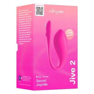 We-Vibe Jive 2. okosvibrátor, távirányítóval (rózsaszín) (APP-os)