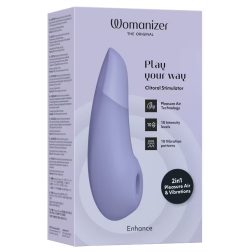   Womanizer Enhance léghullámos csiklóizgató, vibrációval (lila)