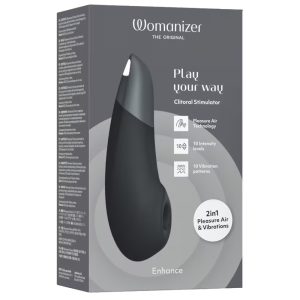 Womanizer Next léghullámos csiklóizgató (fekete)