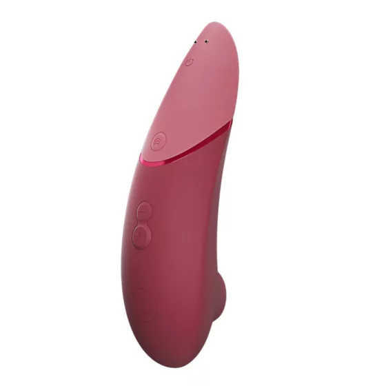 Womanizer Next léghullámos csiklóizgató (bordó)