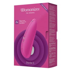 Womanizer Starlet 3 léghullámos, mini csiklóizgató (pink)