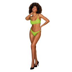 Obsessive Swimwear Mexico Beach bikini (neonzöld)