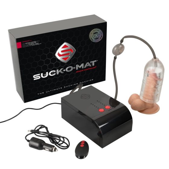 Suck-O-Mat hálózatos szuper-szívó maszturbátor, távirányítóval